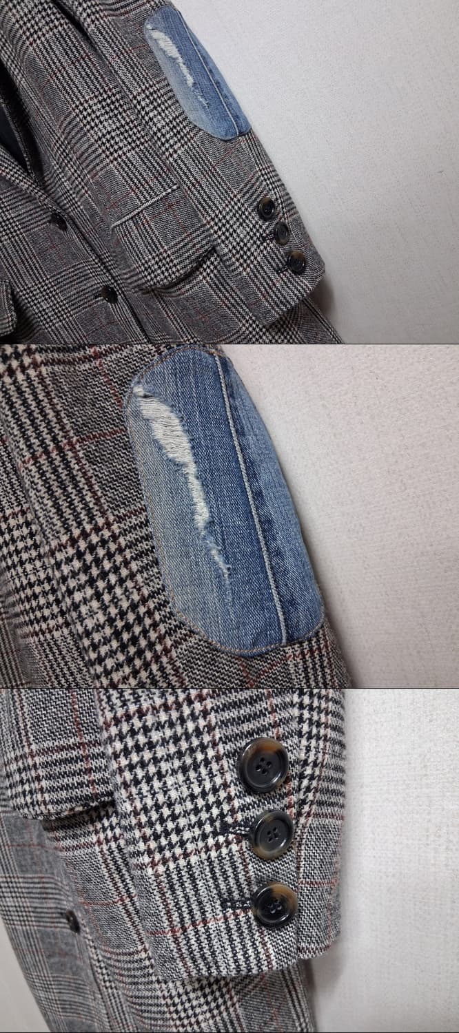 SIWY 씨위 빈티지체크 모직로코트표기6677 오버핏
중국제조 일본판 씨 상품이미지5