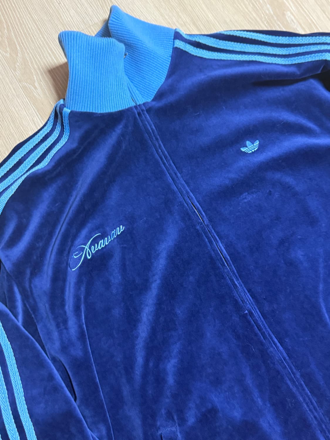 아바바브 아디다스 트랙탑 벨벳 다크블루 2xl 상품이미지4