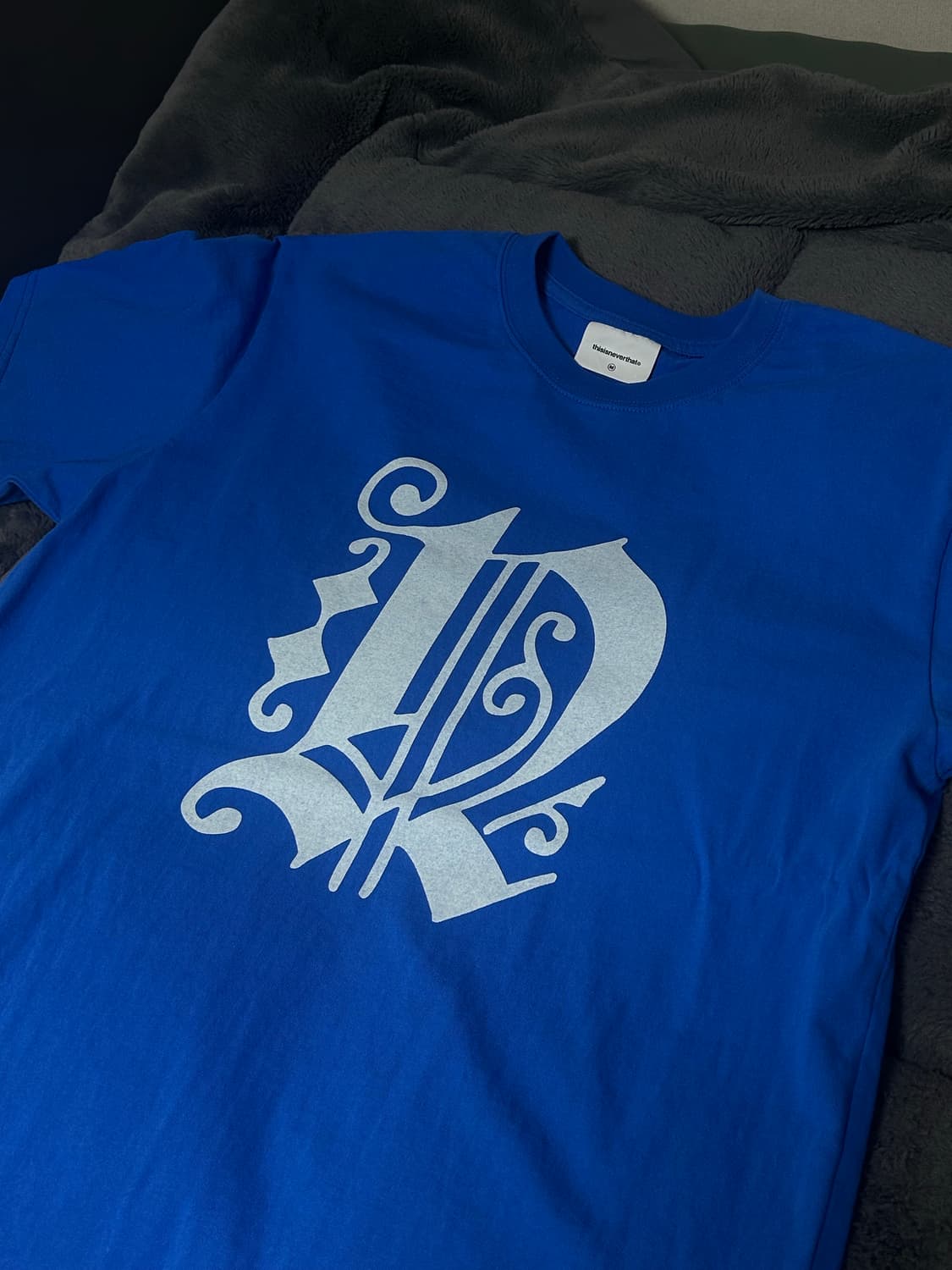 디네댓 N-Logo 블루 티셔츠 m사이즈 상품이미지1