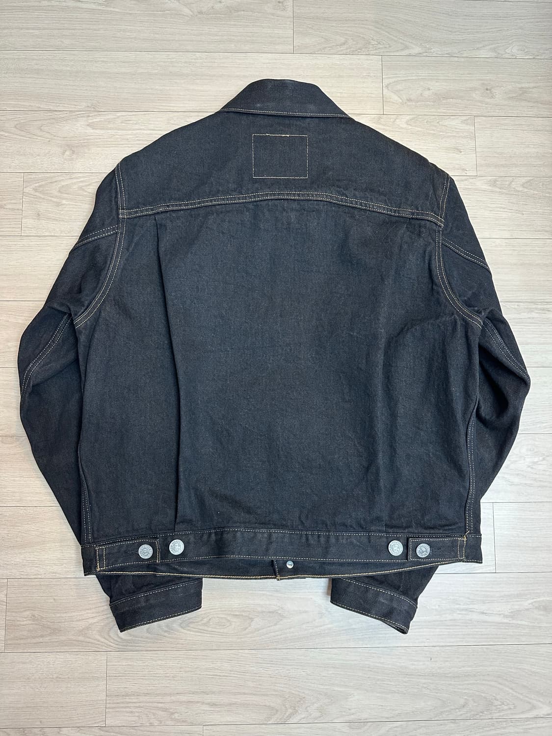 스투시x리바이스 크리스피 린스 블랙 셋업 상품이미지4