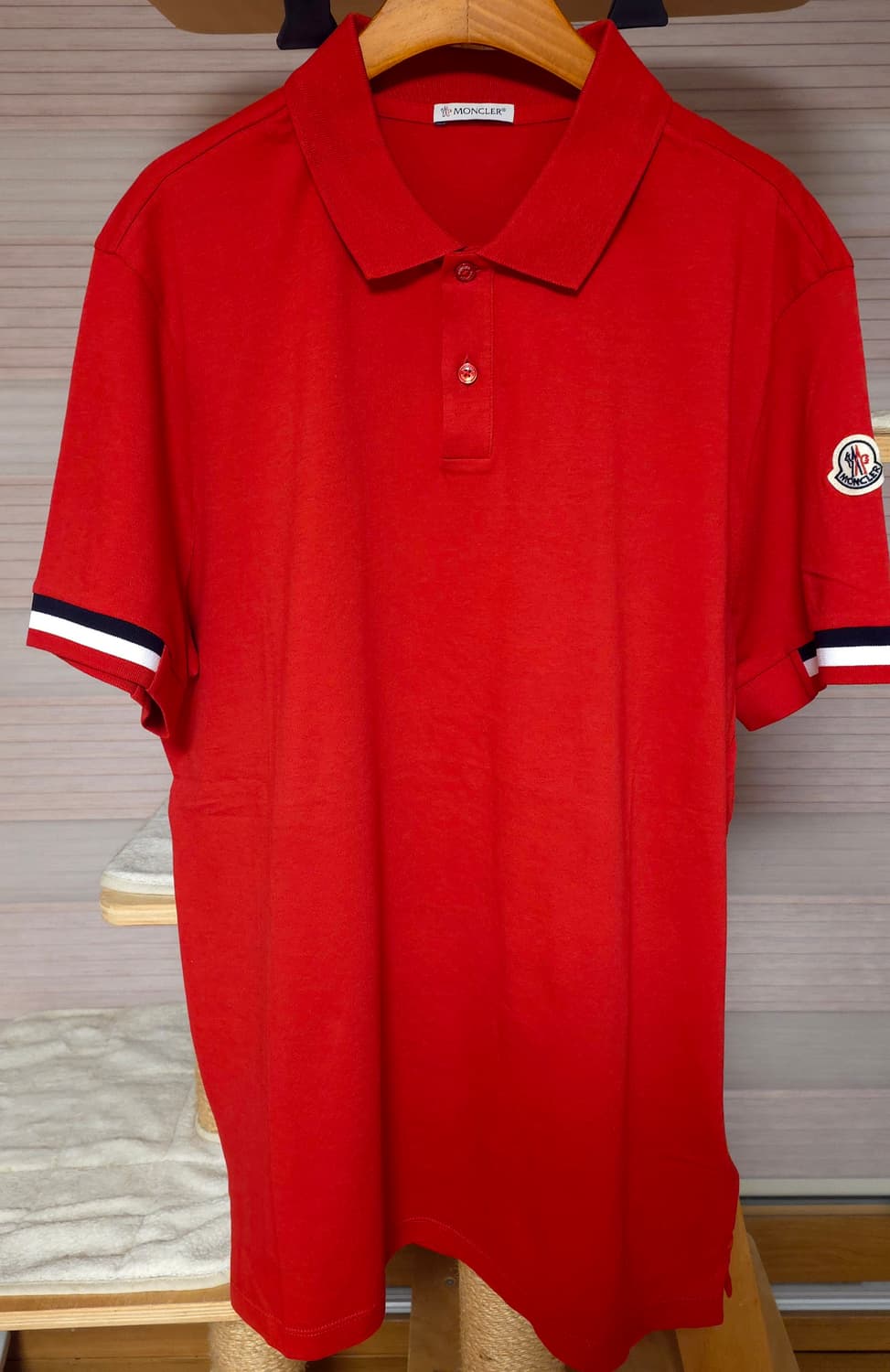정품새상품 몽클레어 남성폴로티셔츠xl 상품이미지1