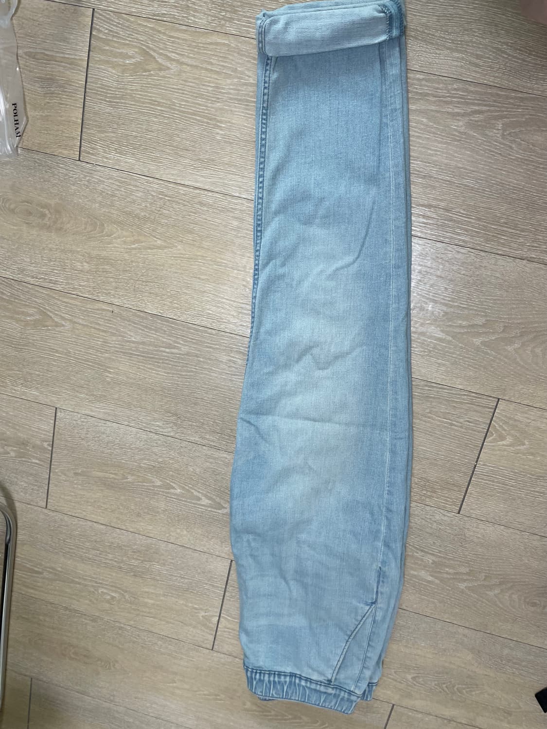 연청 롤업 데님 청바지 상품이미지1