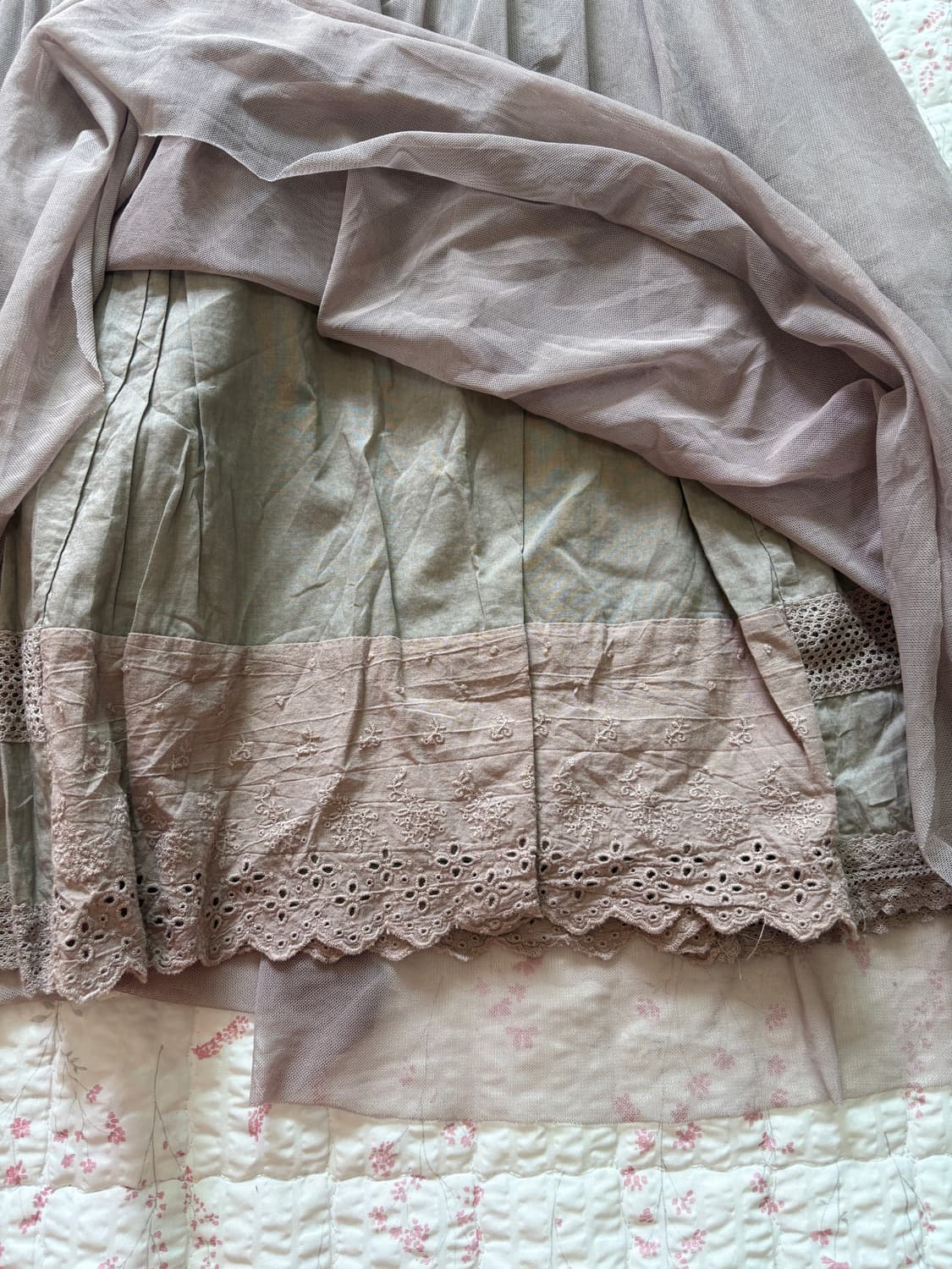 Brown skirt 상품이미지7