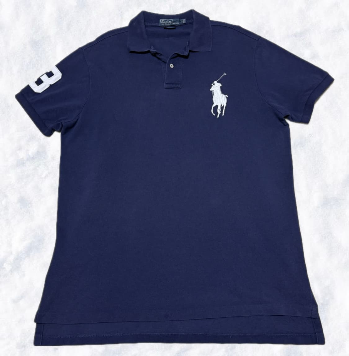 폴로 랄프로렌 빅포니 네이비 반팔 상품이미지2