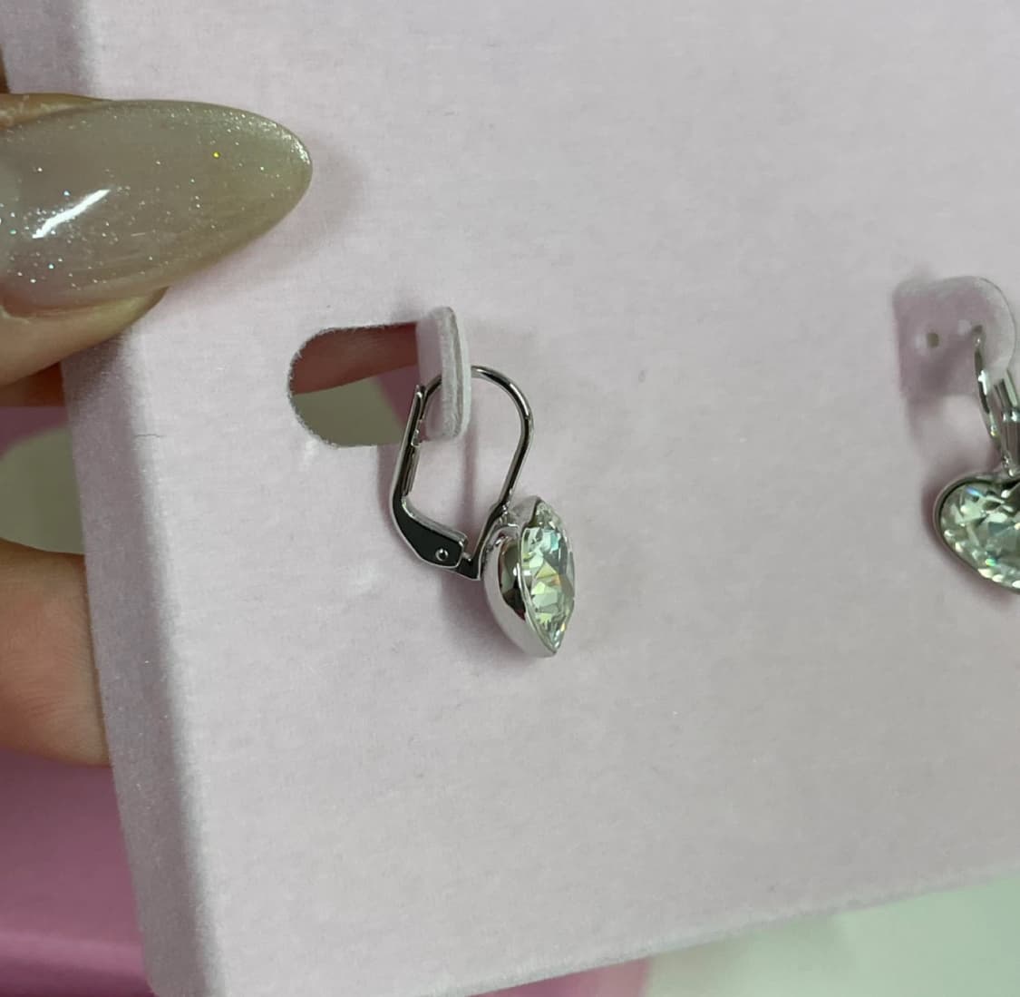 스와로브스키 벨라 하트 귀걸이 상품이미지4