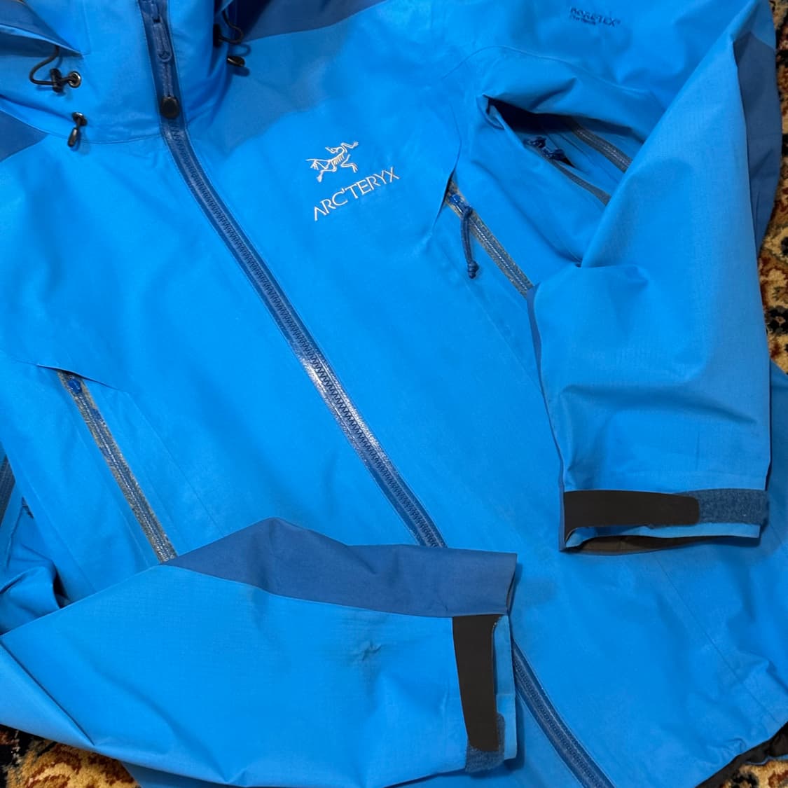 아크테릭스 베타ar 자켓 블루 (M) 고어텍스 프로쉘 상품이미지5