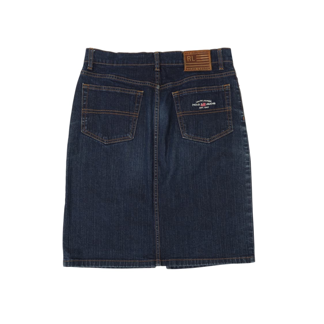 폴로진스 랄프로렌 미디 데님 스커트 상품이미지1