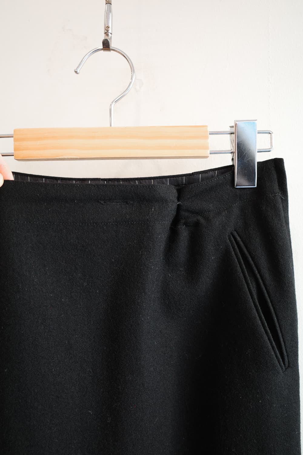 Jean Paul GAULTIER 장폴고티에 플리츠 울 스커트 상품이미지3