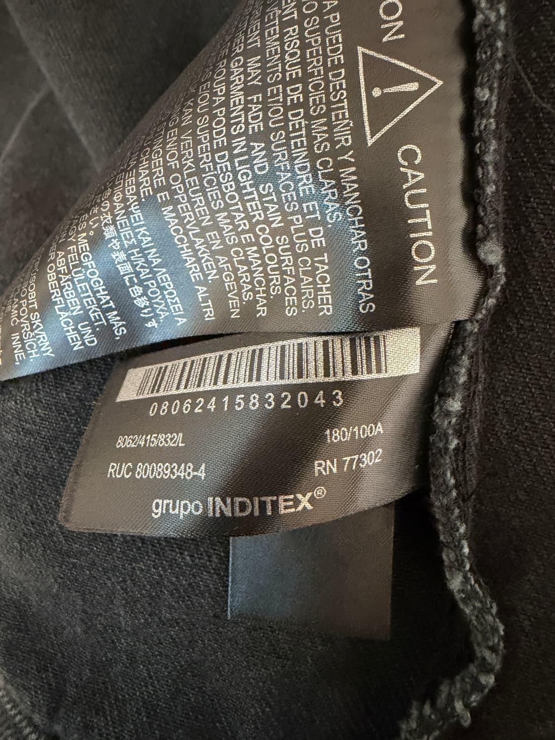ZARA 워크웨어 자켓 L (블랙) 상품이미지8