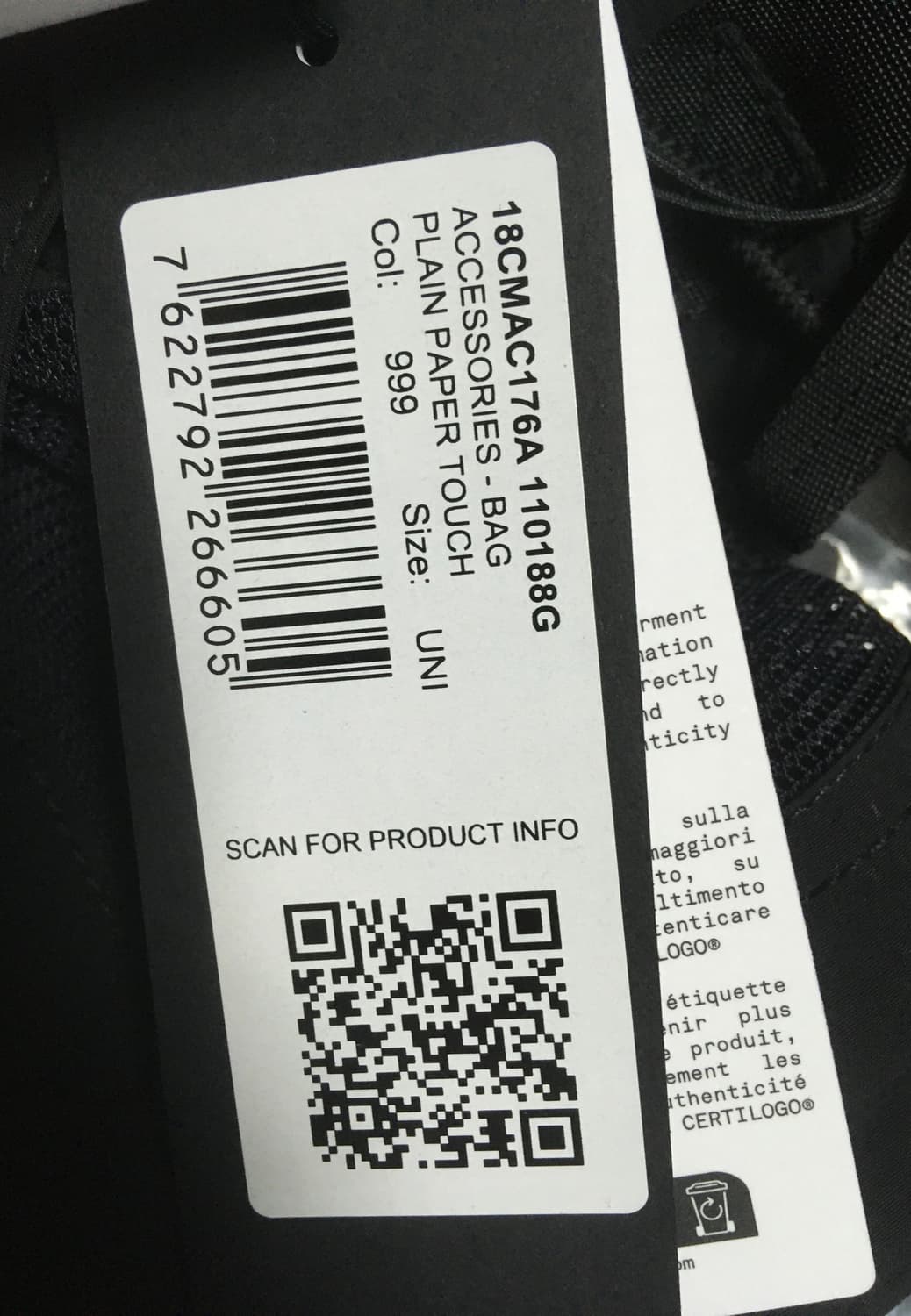 CP컴퍼니 숄더백 블랙 판매합니다  상품이미지10