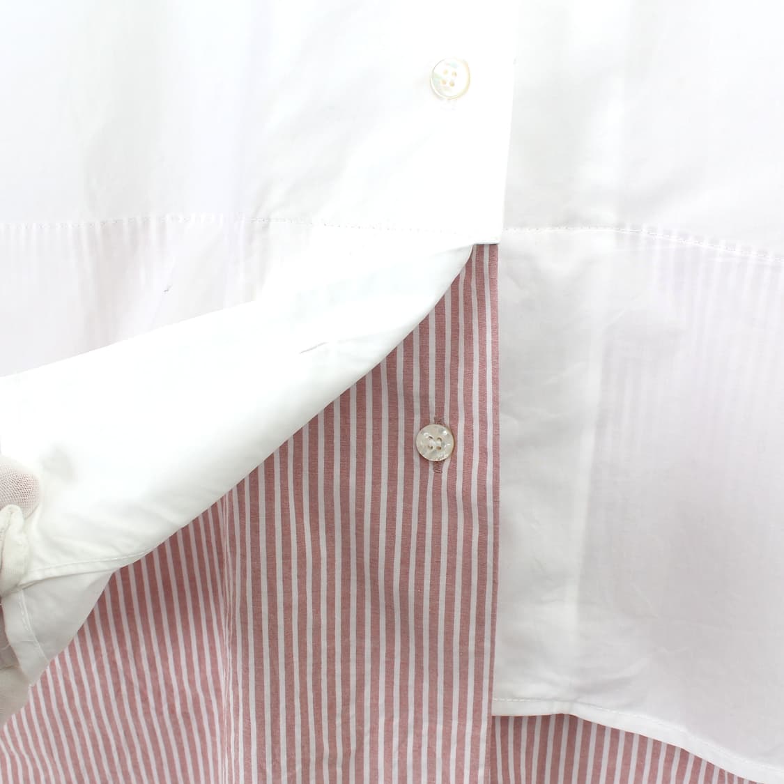 MM6 maison margiela 메종 마르지엘라 빈티지 화이트 스트라 상품이미지3