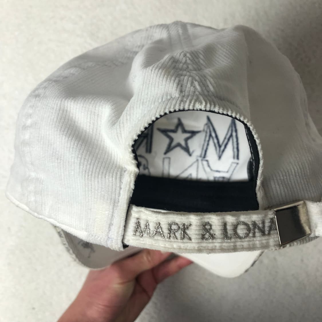 마크앤로나 코듀로이 볼캡 상품이미지4