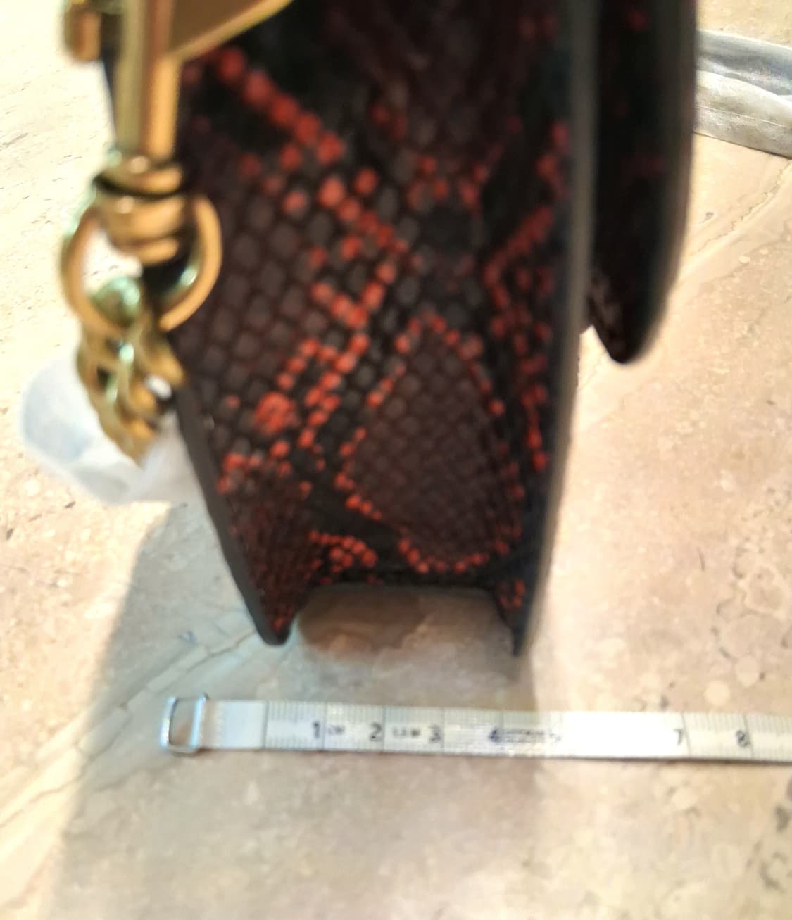 베르사체 진스 꾸뛰르 미니백(와인) / 새상품 상품이미지9