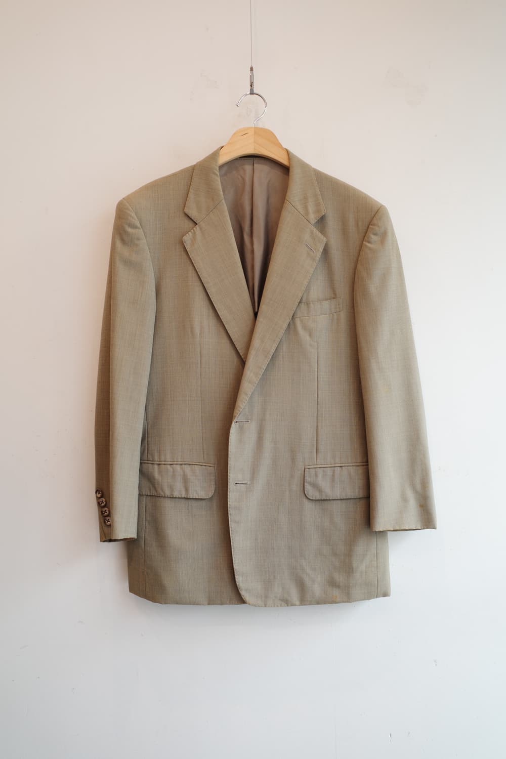 90s Burberry 버버리 올드모델 울 자켓  상품이미지1