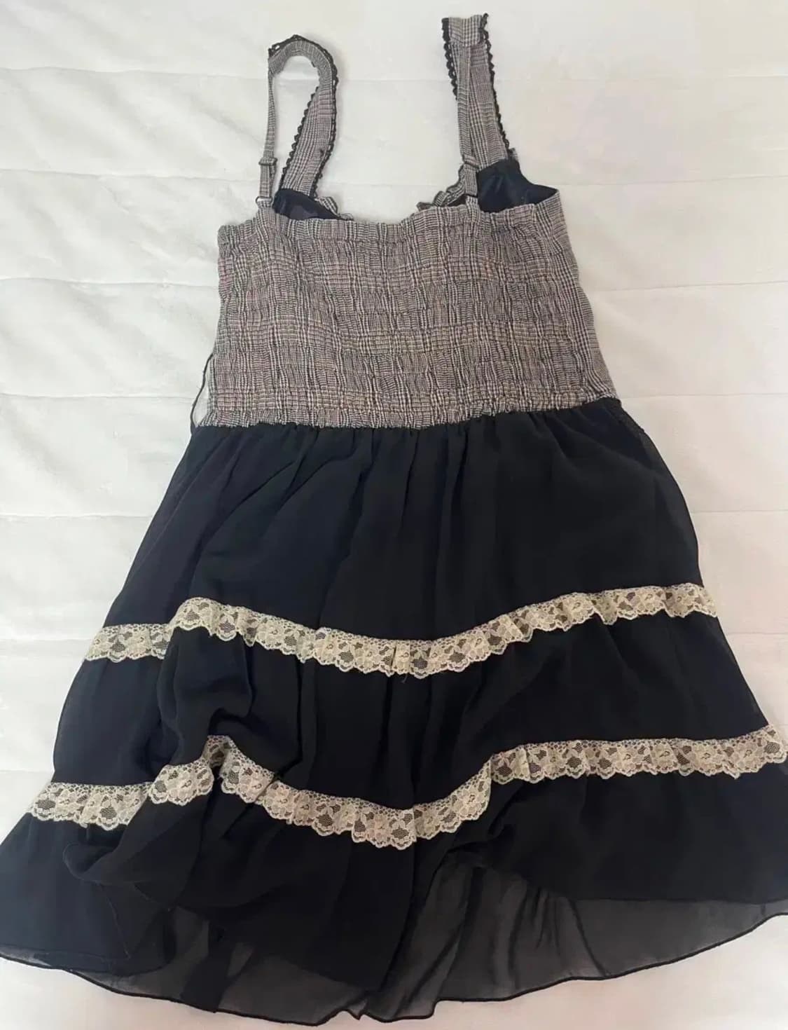 axes famme 엑시즈팜 원피스 빈티지 뷔스티에 모리걸 갸루 레이스 상품이미지2