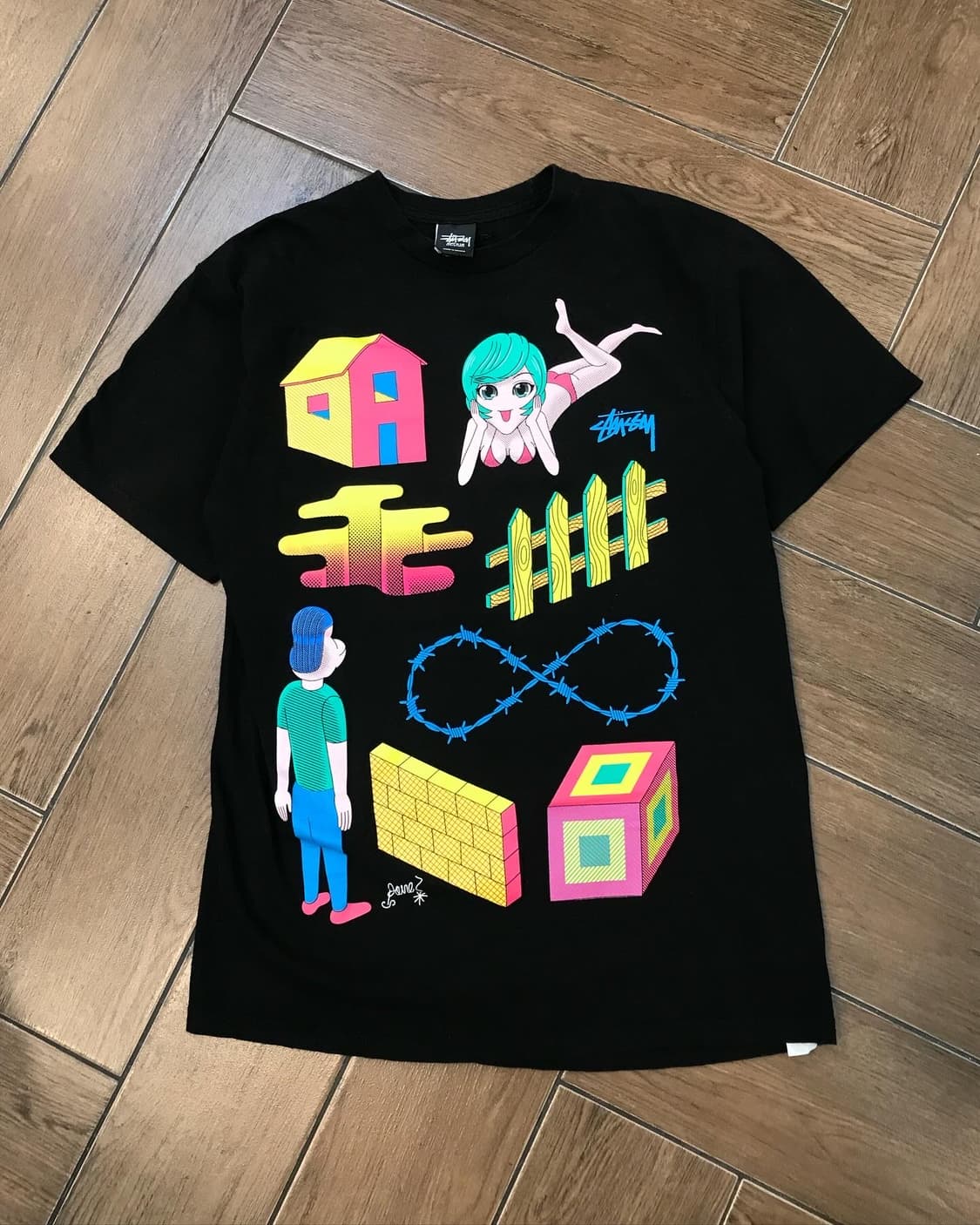 Stussy Custom Made X Pane Obstacle Cours 상품이미지5