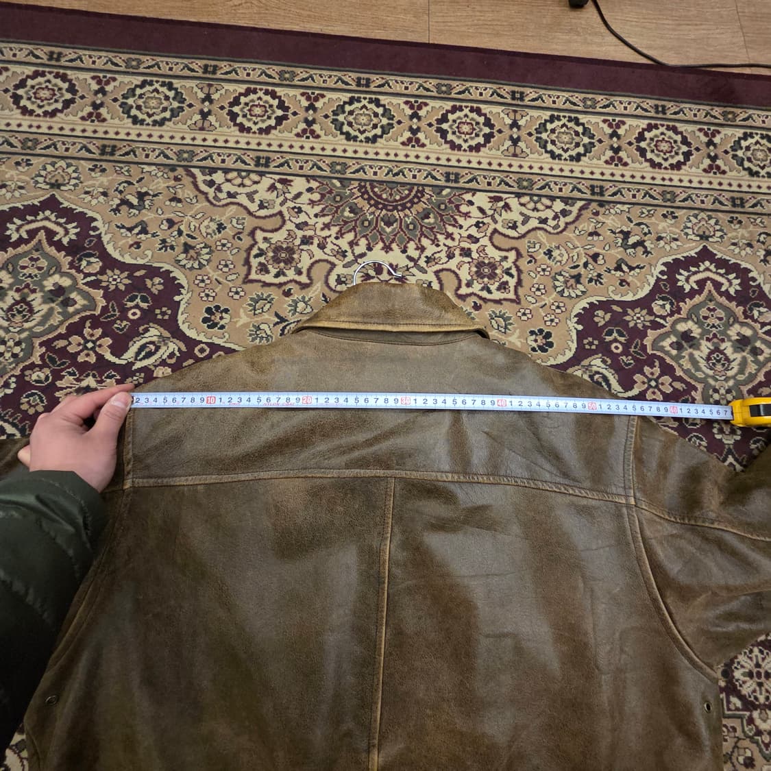 엘엘빈 a2 레더 자켓 xl 고트스킨 상품이미지6