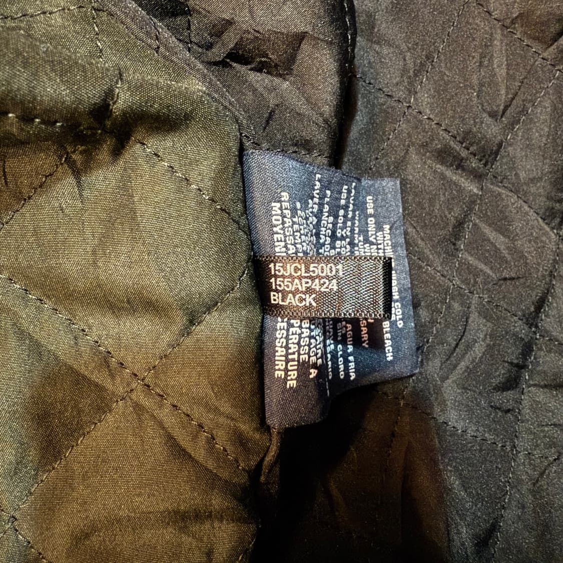 타미힐피거 안감(퀼팅) 블루종 자켓 상품이미지6