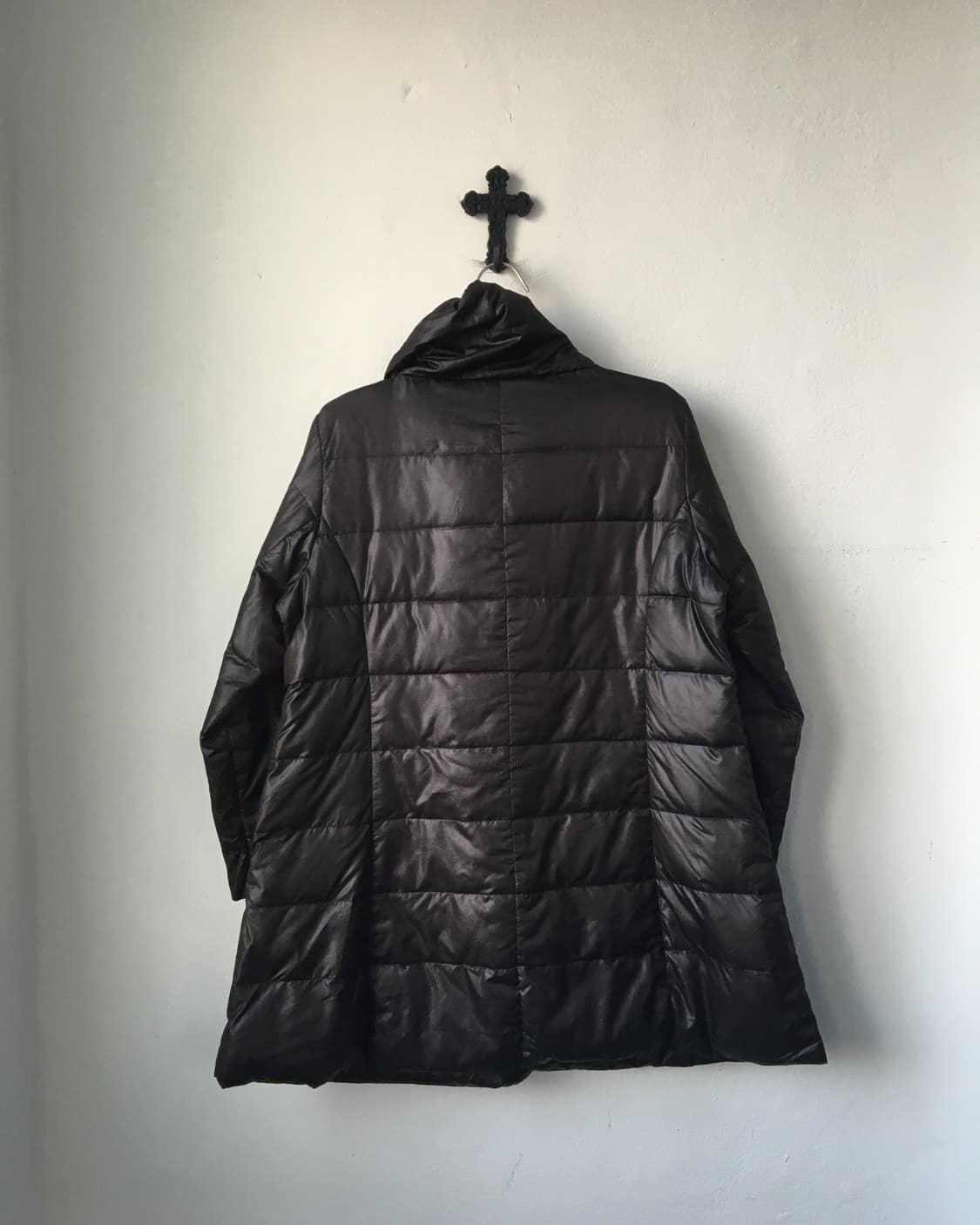 High neck double button padded jacket 상품이미지3