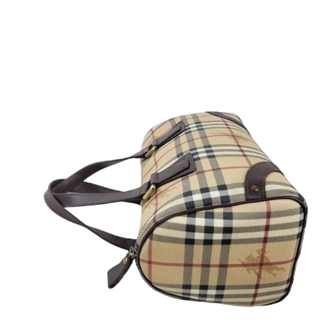 정품 버버리 헤이마켓체크 클래식 토트백 상품이미지5