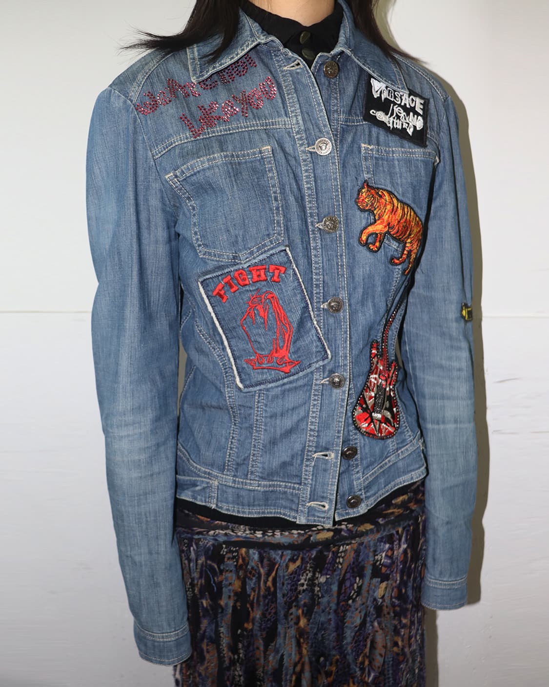 베르사체 빈티지 패치 자켓 상품이미지3