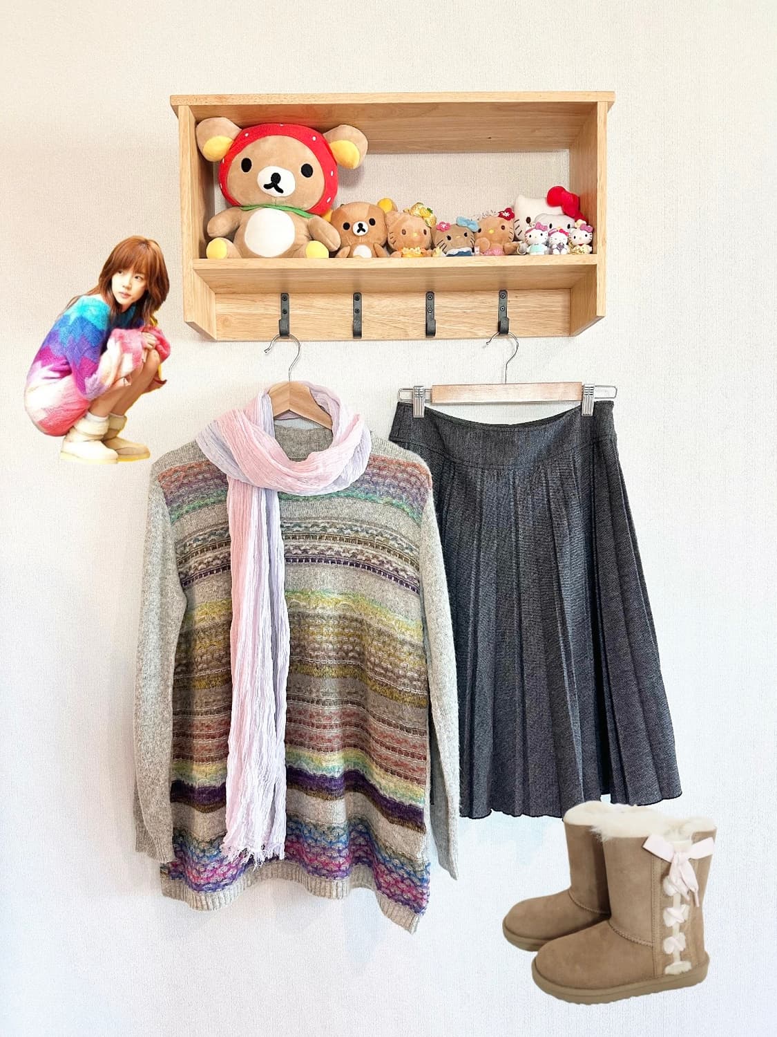 jpn 하구미 스즈코 히피 모리걸 임수정 아오이유우 코디세트 상품이미지1