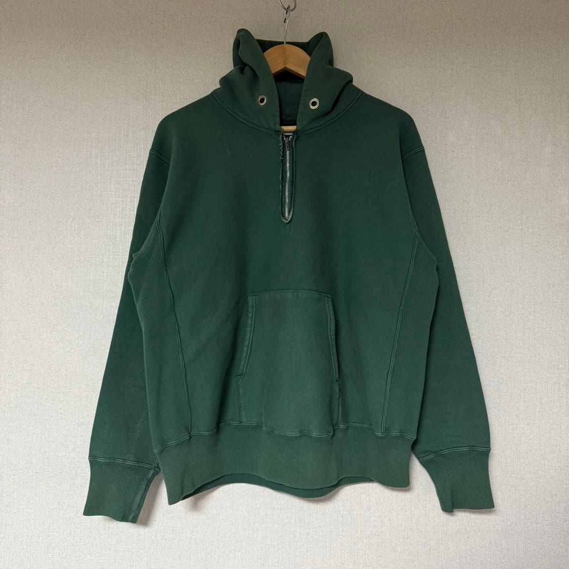 [3]아프레쎄 Vintage Half Zip Sweat Hoodie 상품이미지6