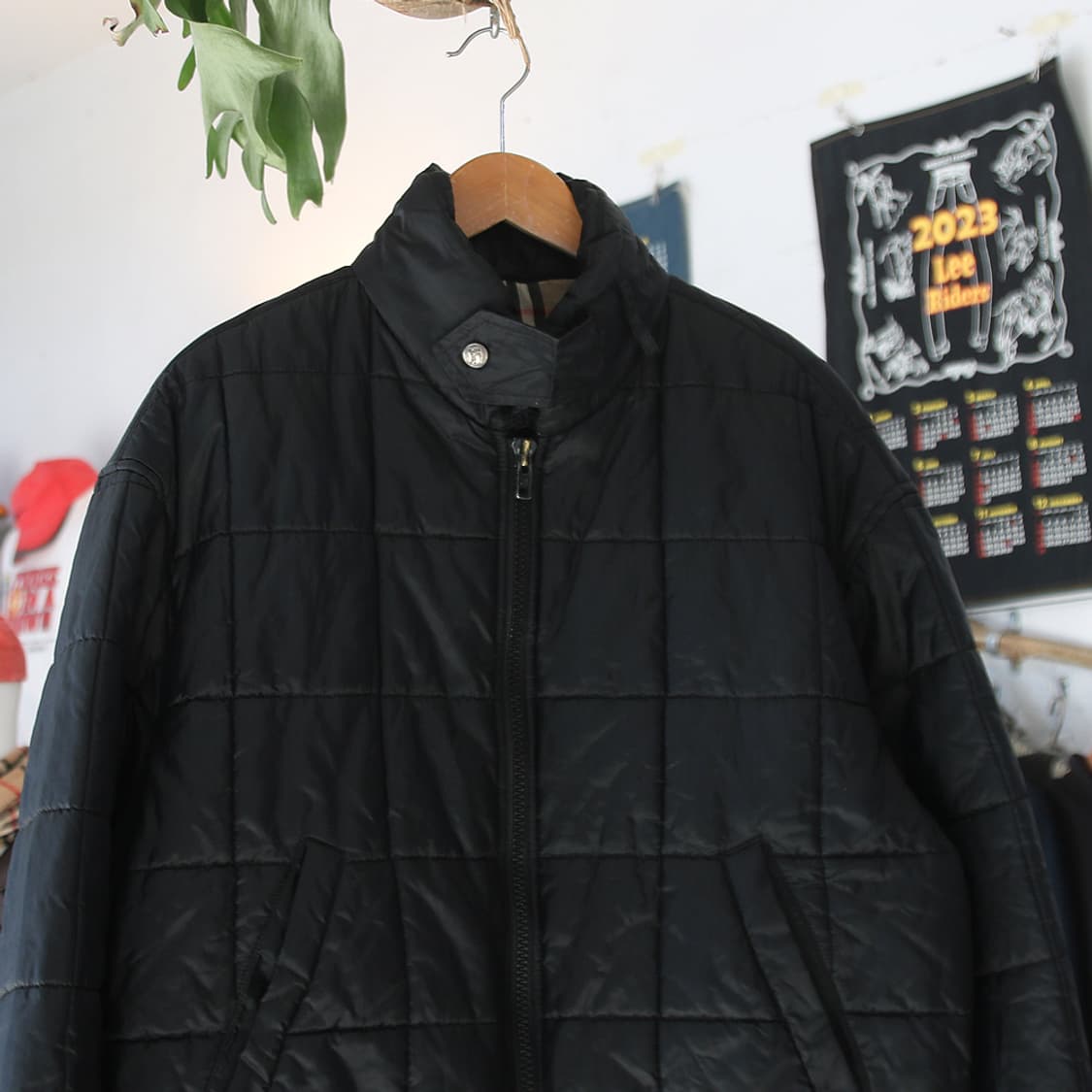 (착용컷) 버버리 립스탑 패딩 자켓 (남성용 103) 상품이미지1