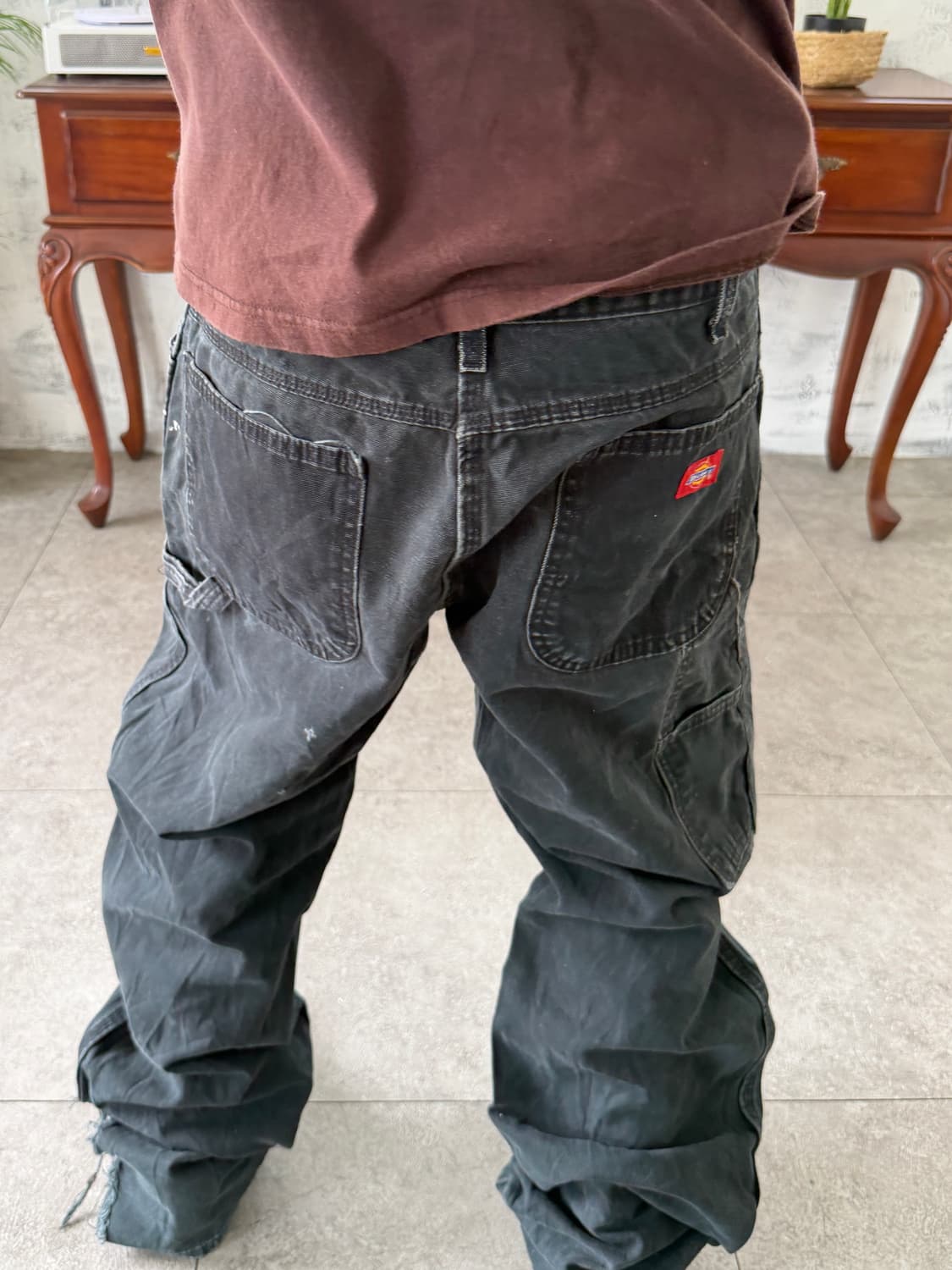 디키즈 워크팬츠 블랙 상품이미지4