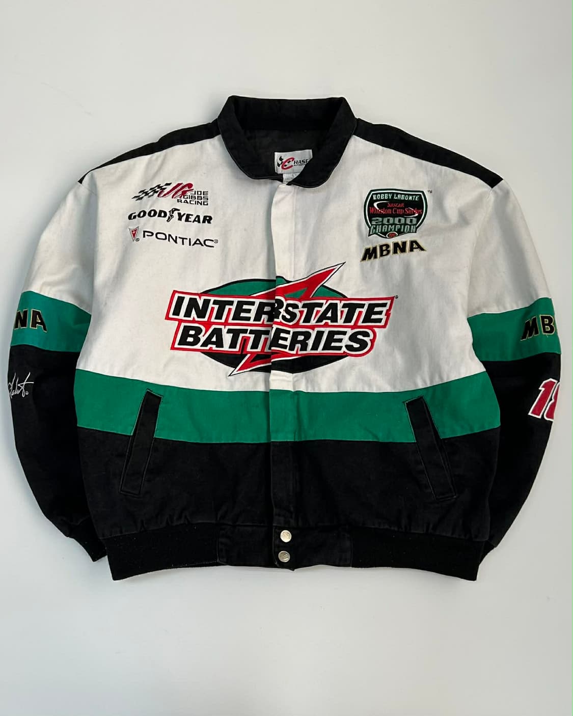 [L] 체이스 어센틱 나스카 레이싱 봄버 바시티 자켓 상품이미지1