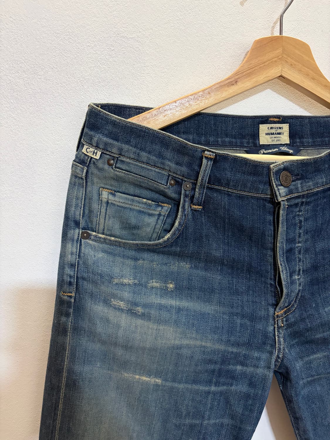 시티즌 오브 휴머니티 빈티지 데님팬츠  상품이미지4