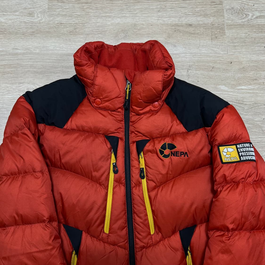 네파 아웃도어 여성 덕다운 패딩 점퍼 [오렌지] XS/85 상품이미지2