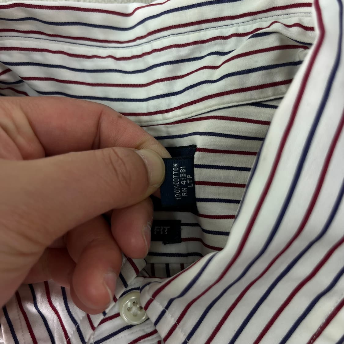 100 폴로랄프로렌 빈티지 스트라이프 셔츠 상품이미지5