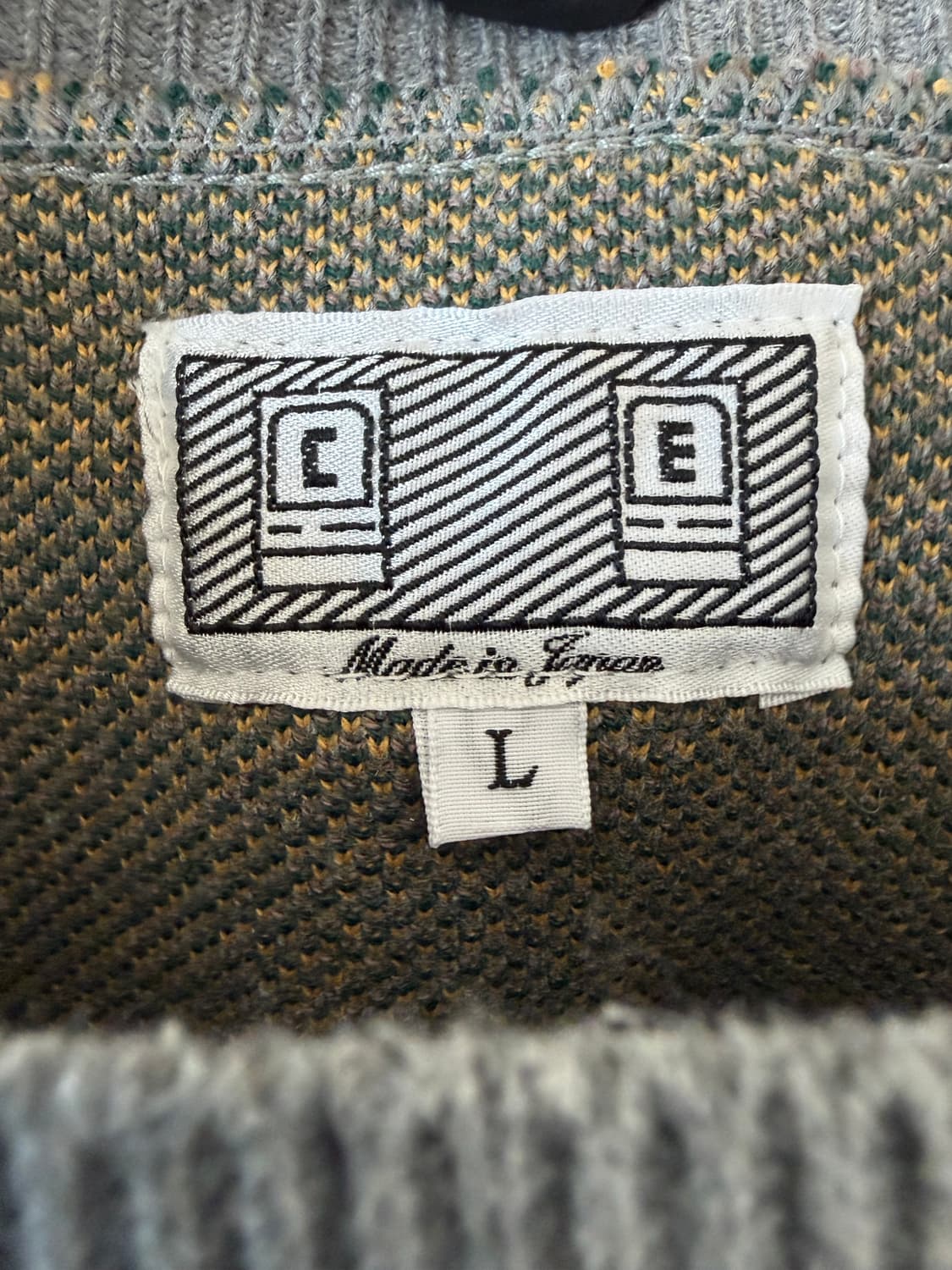 14FW 카브엠트 니트 (기무라 타쿠야 니트) 상품이미지6