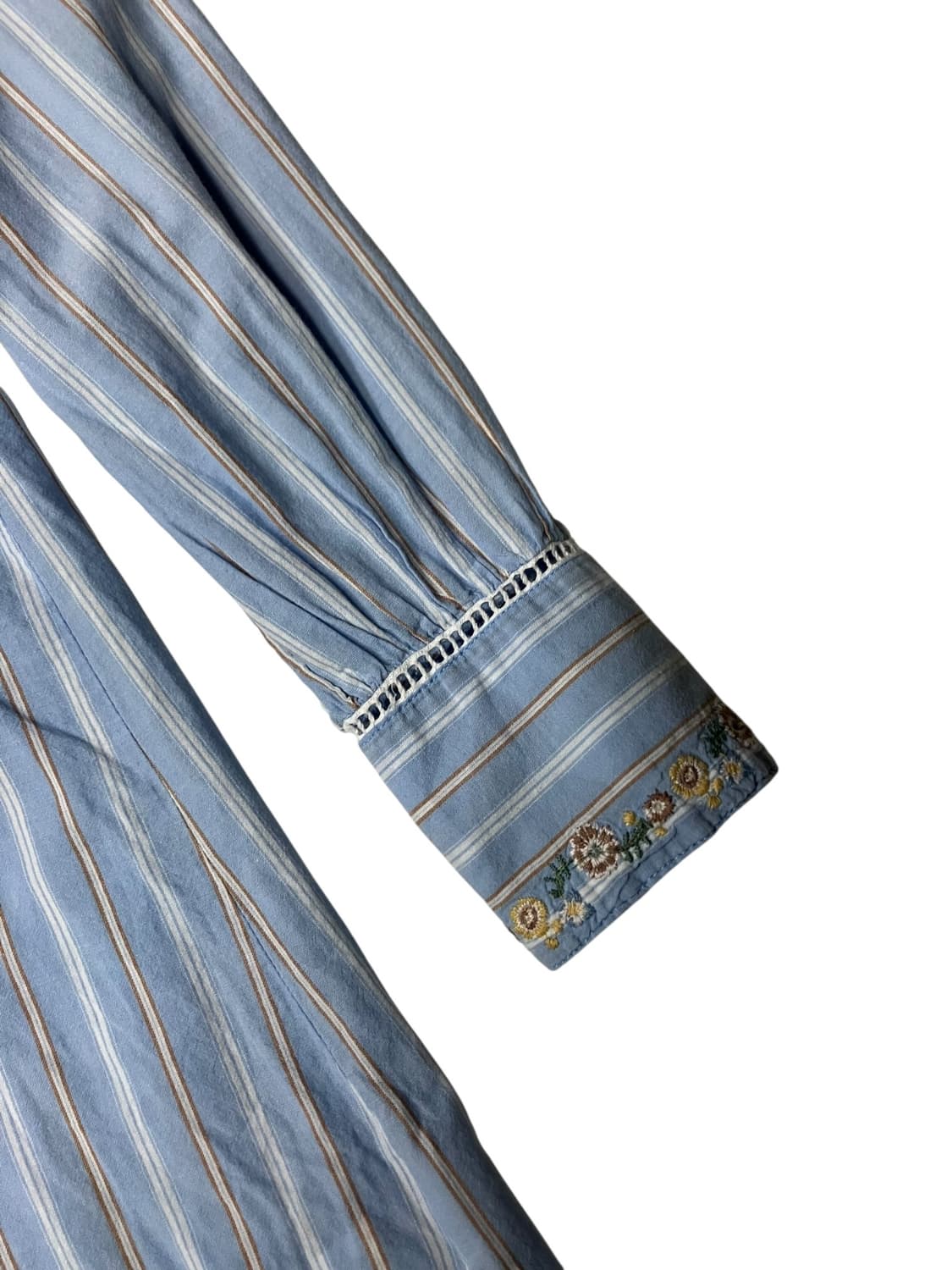 써스데이 아일랜드 보헤미안 자수 롱 원피스 S 상품이미지9