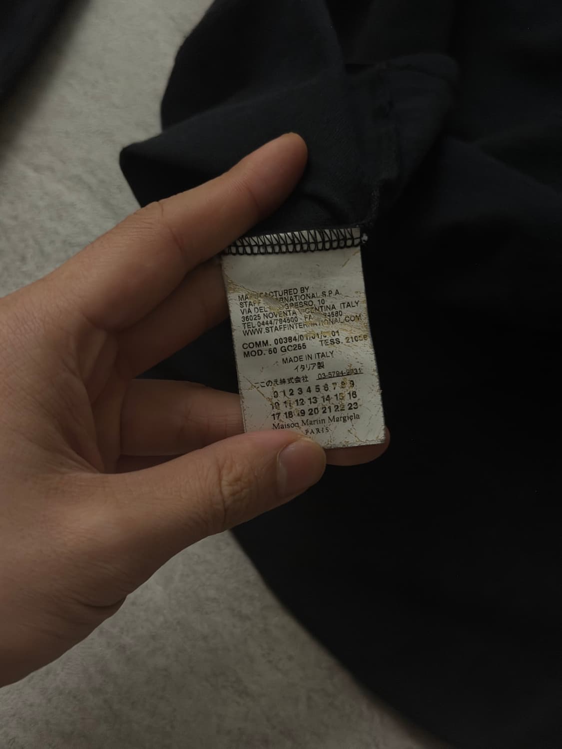 10SS 마르지엘라 페이스 모티브 롱슬리브 상품이미지9