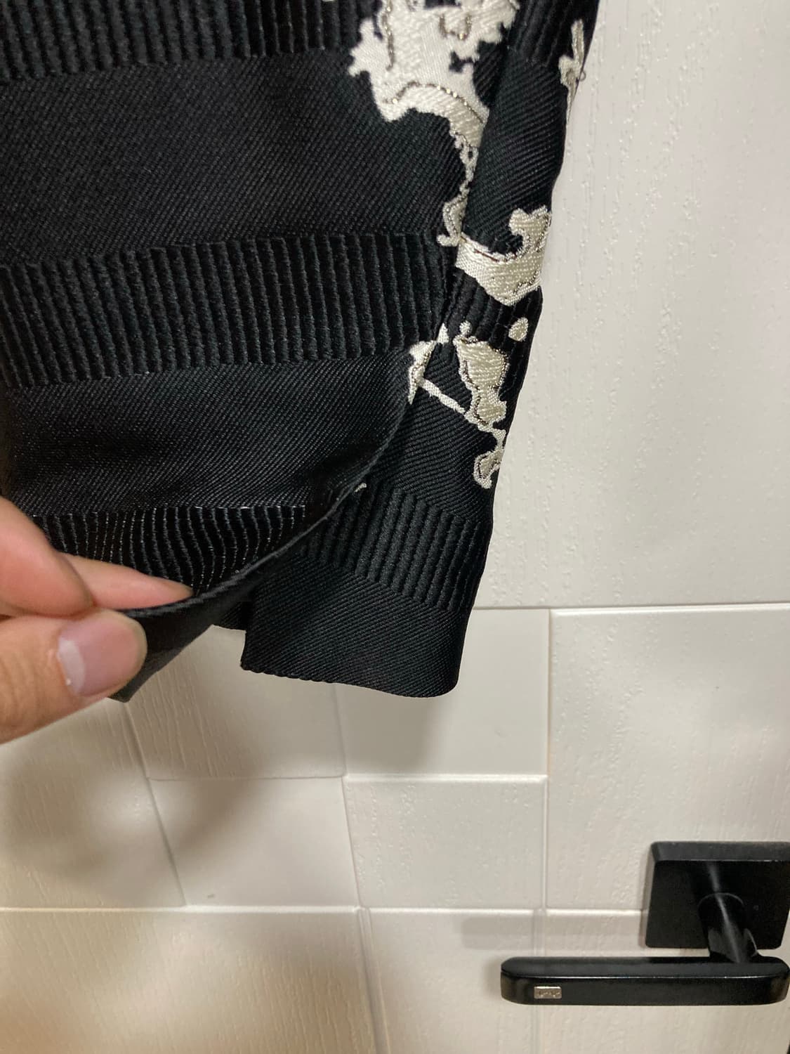 18AW 하이더 아커만 실크 자수 수트 상품이미지6