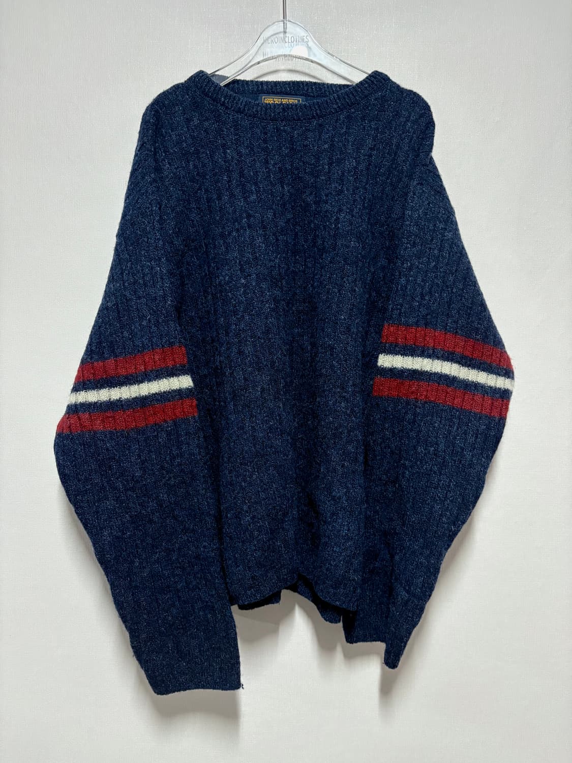 [XL] WOOLRICH MARINE KNIT NAVY 상품이미지1
