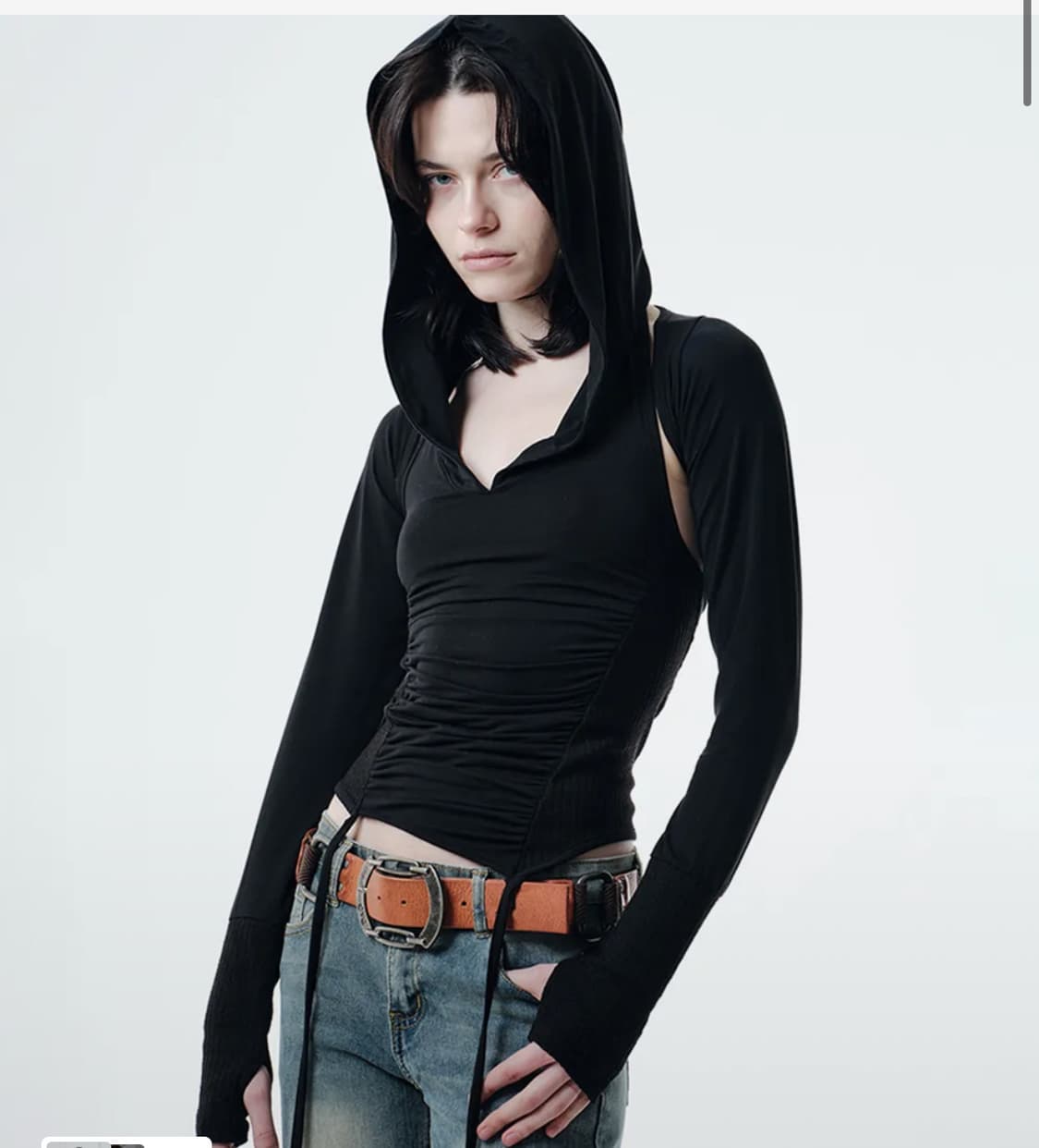 2000아카이브 RILEY 볼레로 셋업 상품이미지1