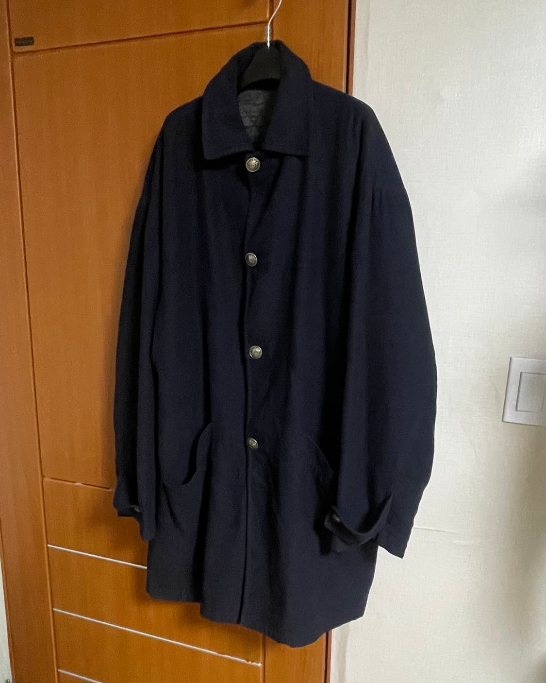 베르사체 2000s 메두사 버튼 코트 (아카이브) 상품이미지1