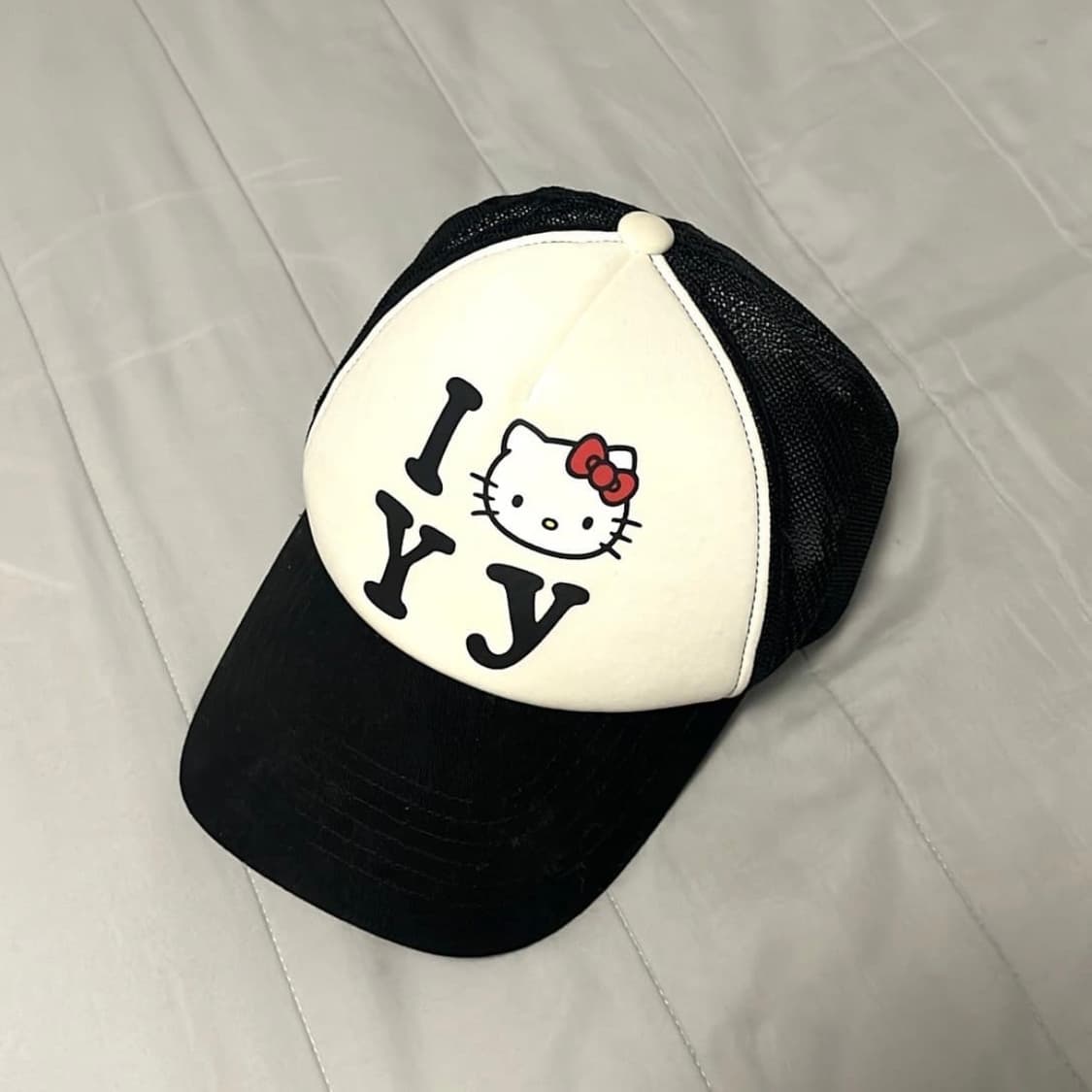 오픈 와이와이 헬로 키티 매쉬 볼캡 상품이미지1