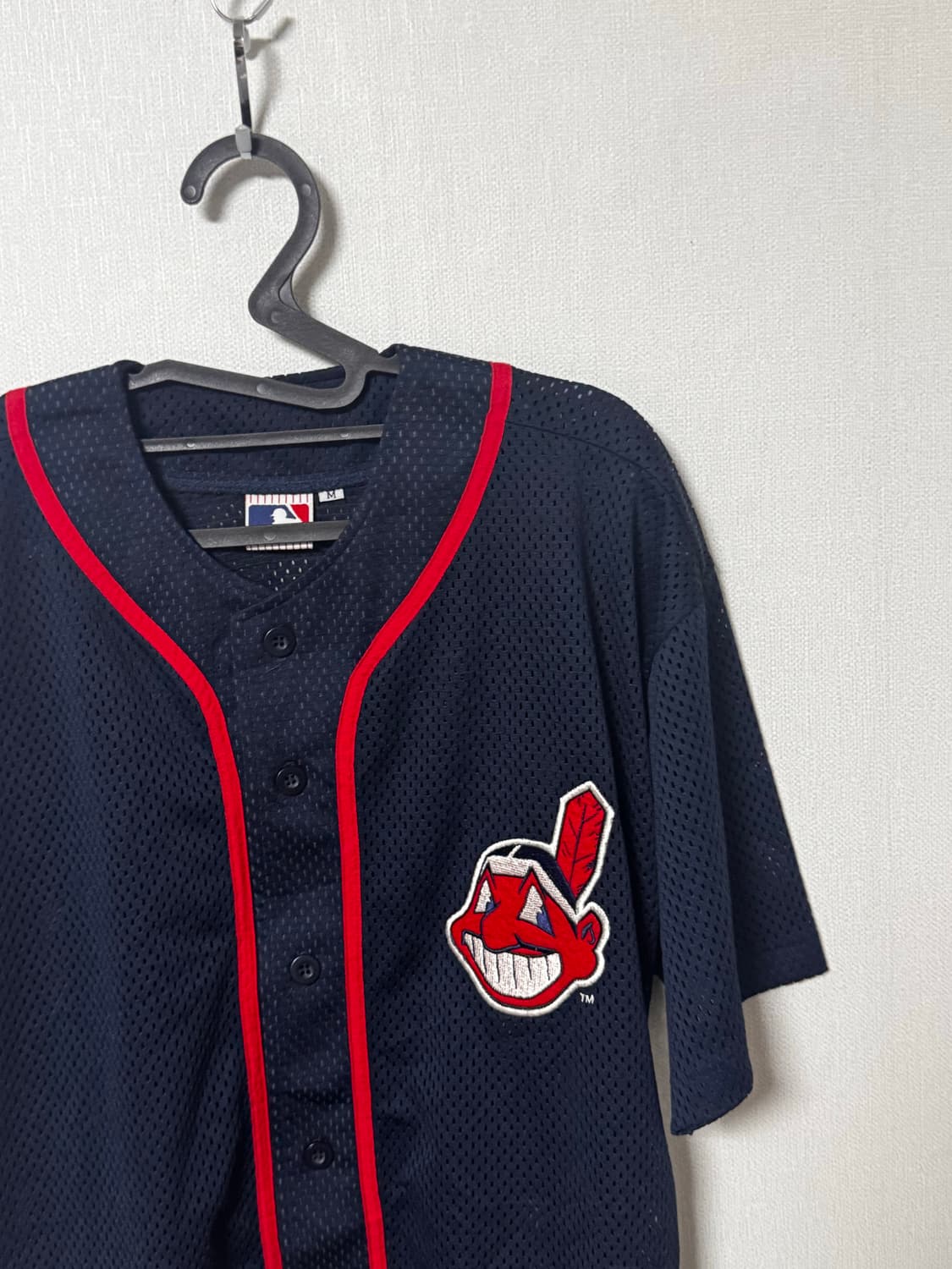 MLB 인디아나 오버핏 야구져지 상품이미지1