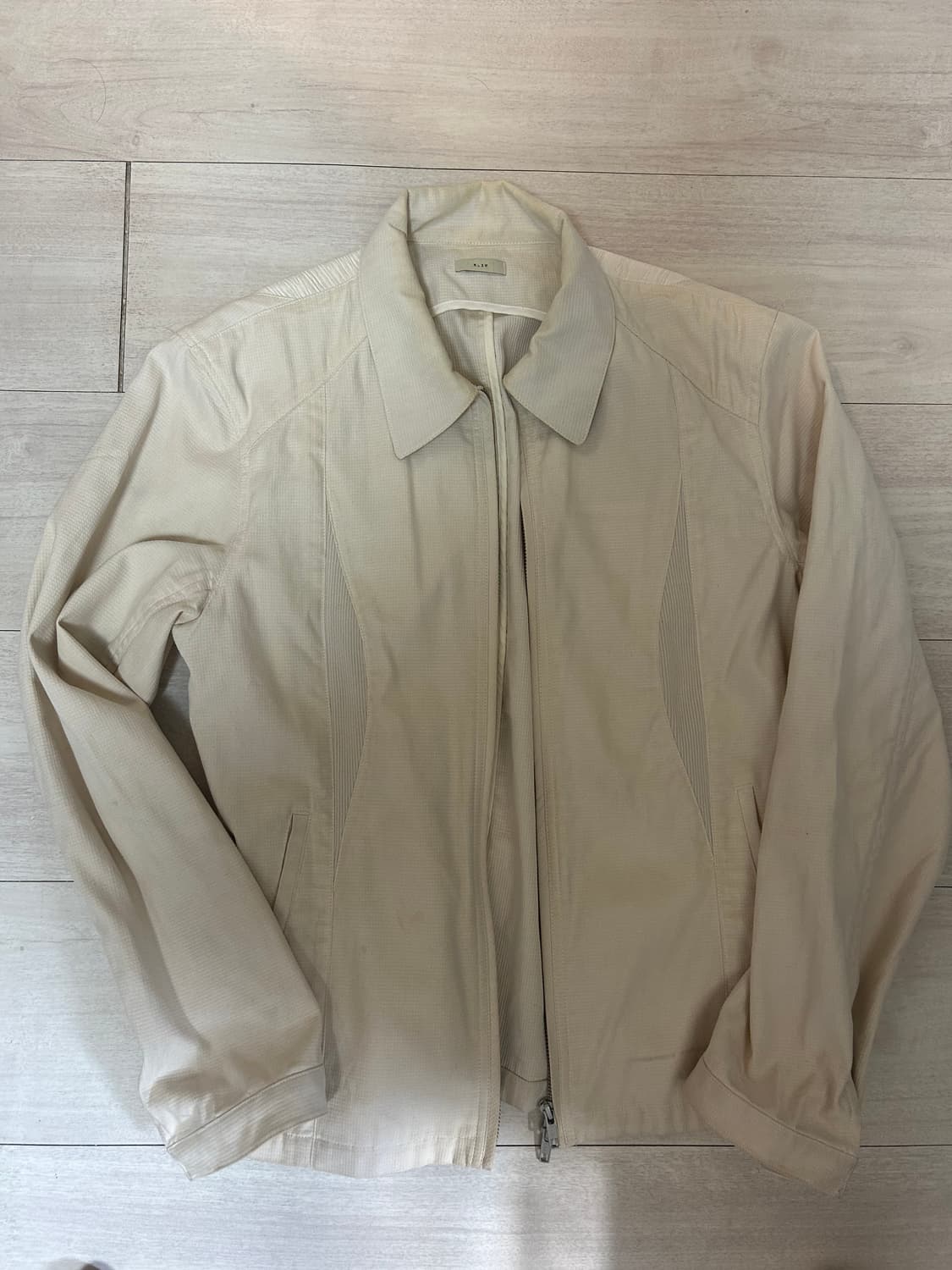 엑슬림 xlim EP.2 01 JACKET ivory 3사이즈 상품이미지1