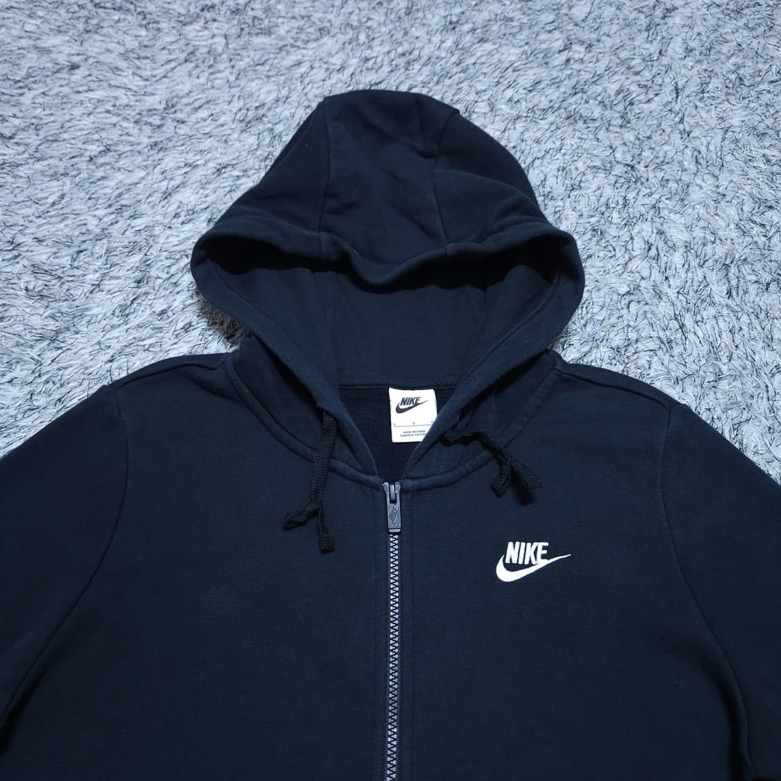 나이키) L 여자 풀집업 플리스후디 기모후드집업 / 왕눈이샵 상품이미지3