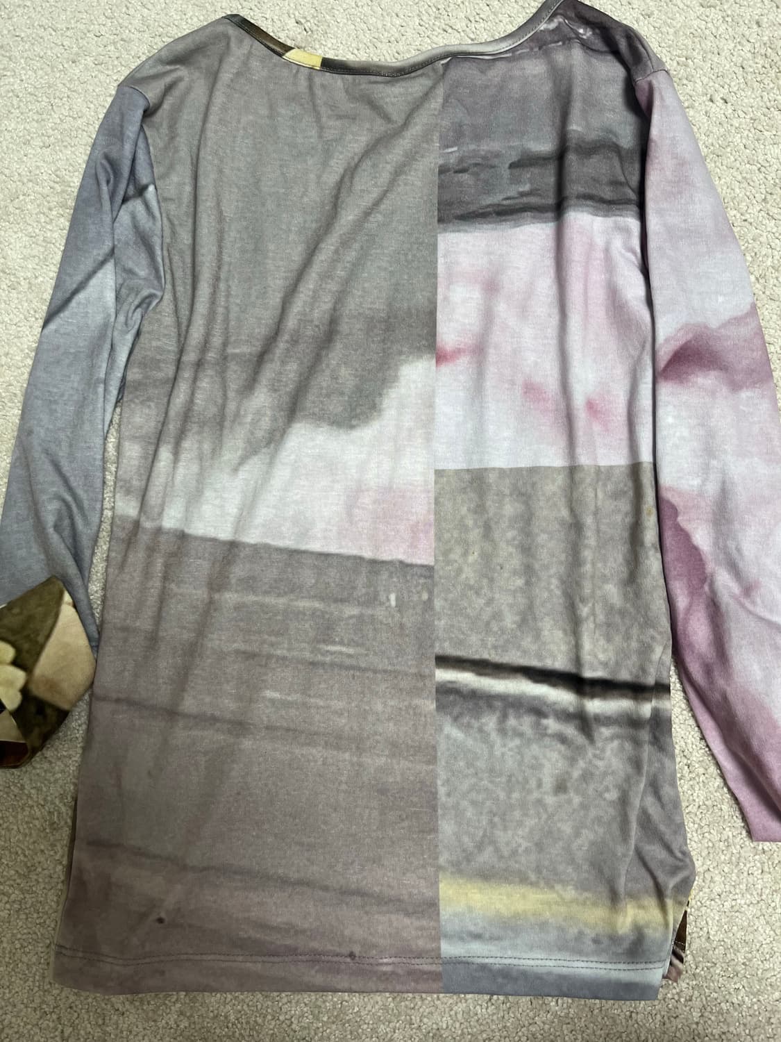 시눈 프린팅 긴팔 상품이미지2