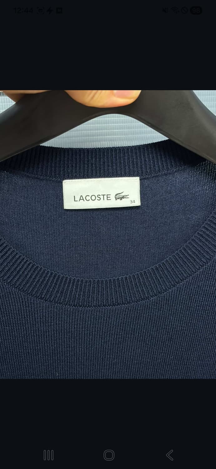 라코스테 네이비 원피스 34 상품이미지4