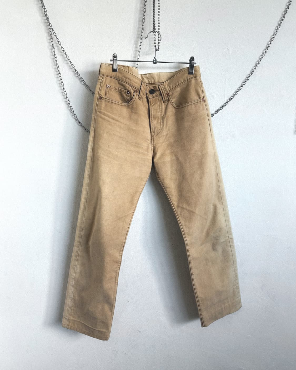 [30] 풀카운트 재팬 샌드워시 치노라이크 데님팬츠 상품이미지3