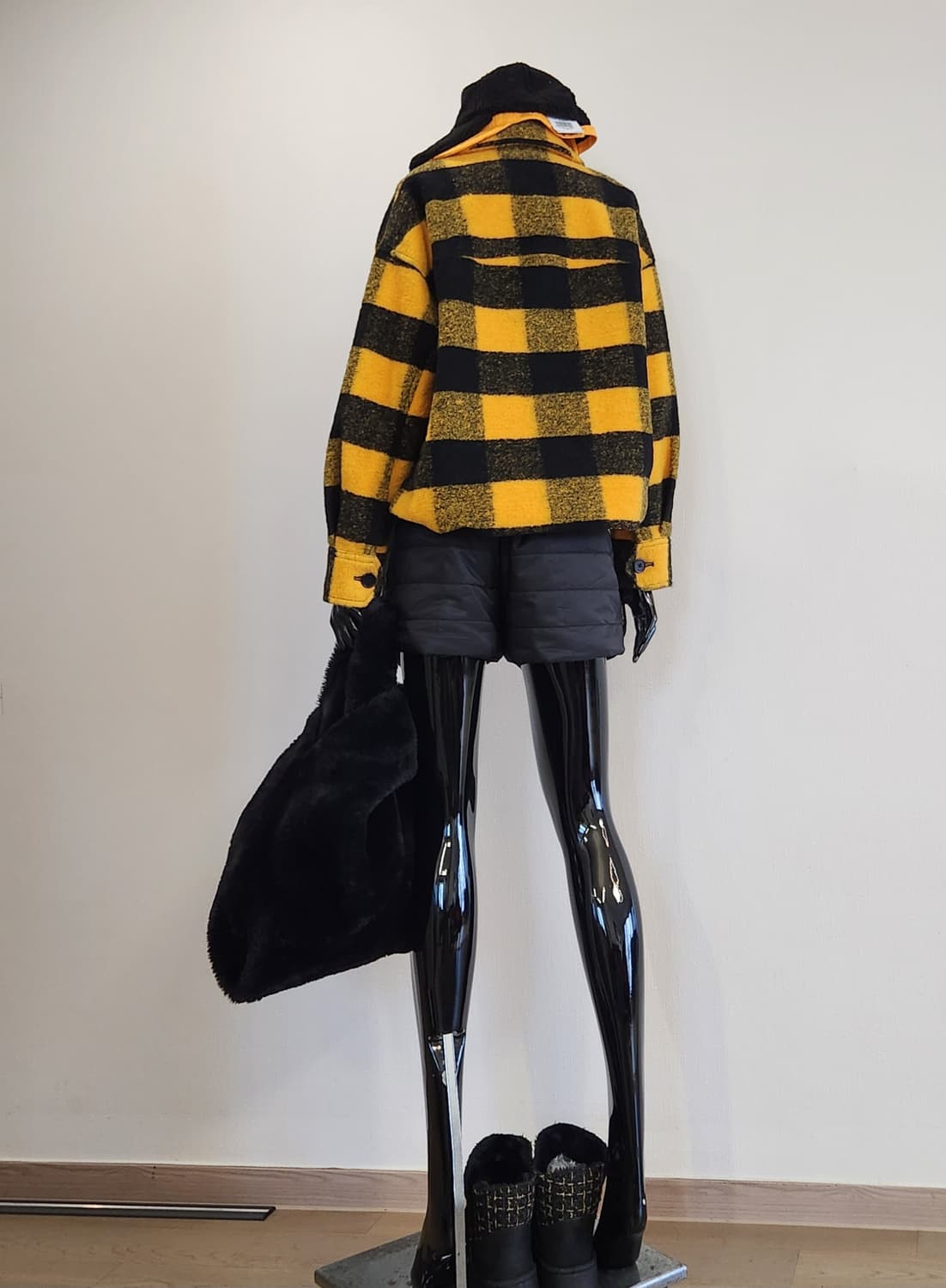 쥬시쥬디 셔츠형 겨울자켓 상품이미지5