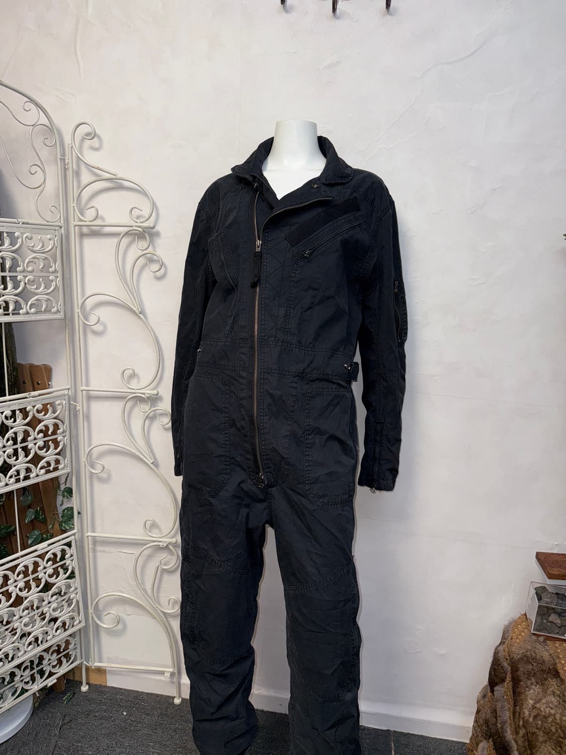 Buckaroo black zipper cargo jump suit 상품이미지2