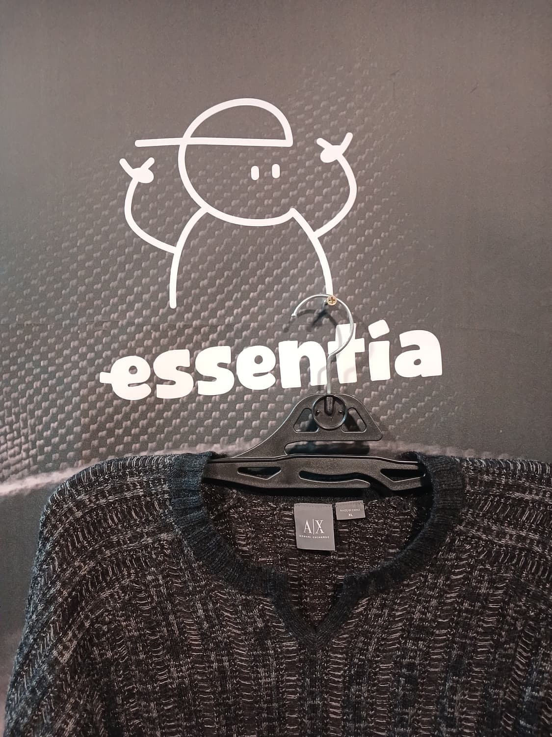 X|A 아르마니 익스체인지 V넥 울 니트 상품이미지2